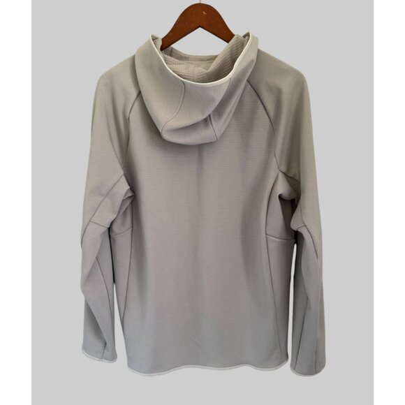 Lululemon GridLiner Fleece Hoodie - Heathered Dove Grey - Picture 7 of 7